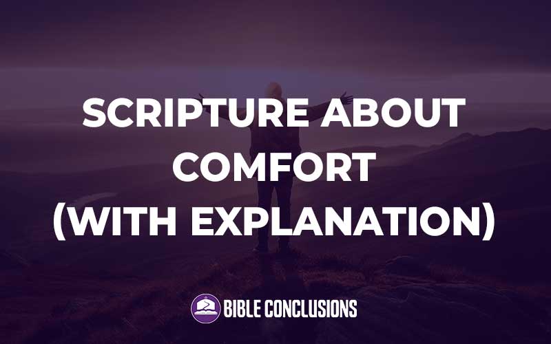 Scripture About Comfort