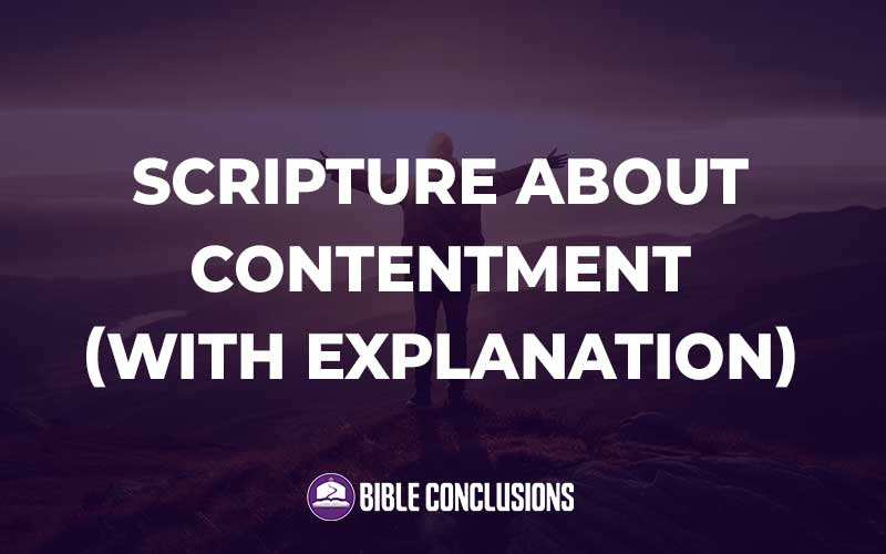 Scripture About Contentment