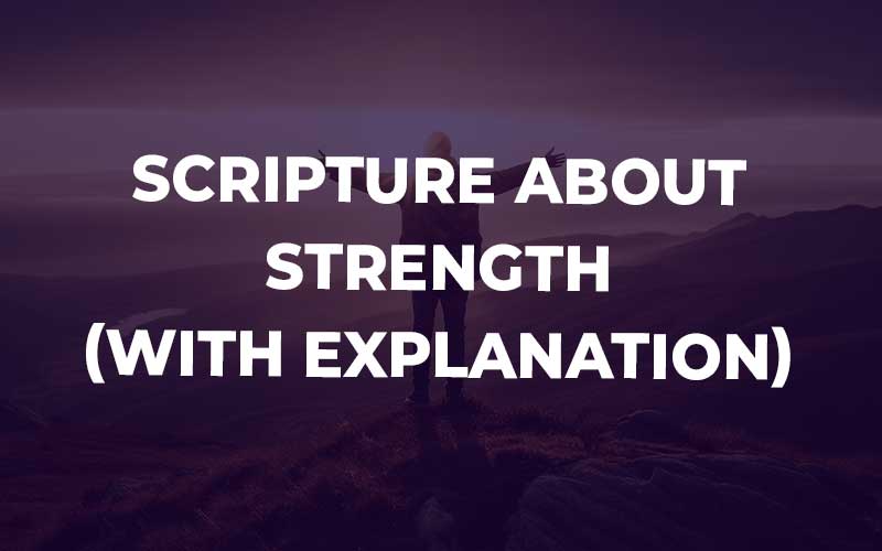 Scripture About Strength