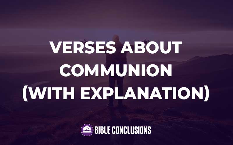 Verses About Communion