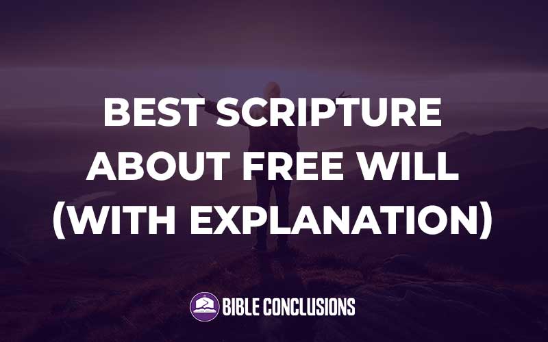 Best Scripture About Free Will