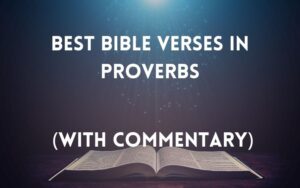 30 Powerful Best Bible Verses Proverbs (With Commentary ...