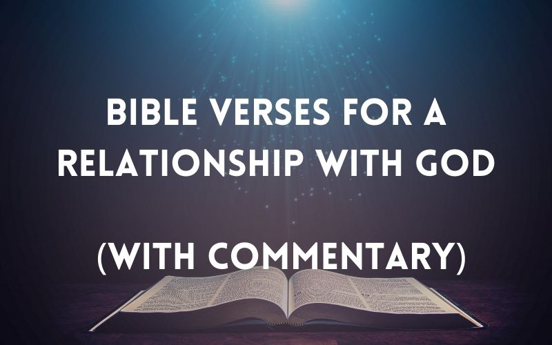 Bible Verses For A Relationship With God