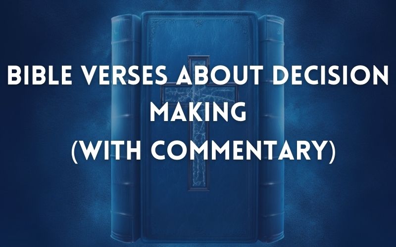 bible verses about decision making